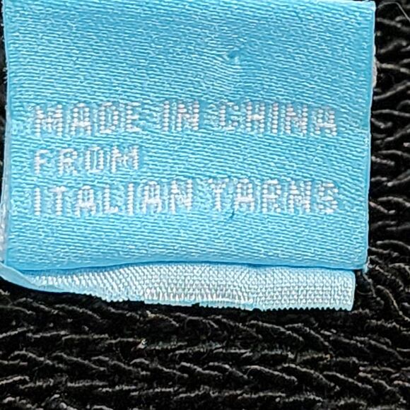 J. McLaughlin Womens Fern Sweater in Black Size S/M Pullover V-neck Cotton-Blend - Picture 5 of 8